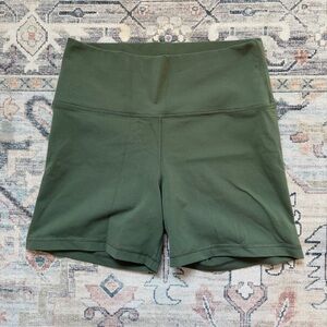 TNA TnAction Green Bike Shorts